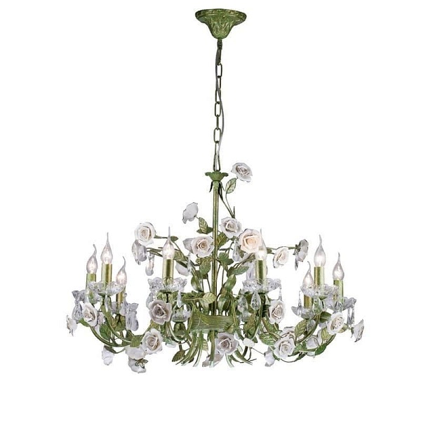 Люстра подвесная LUCIA TUCCI Fiori Di Rose Green Fiori Di Rose 1770.10